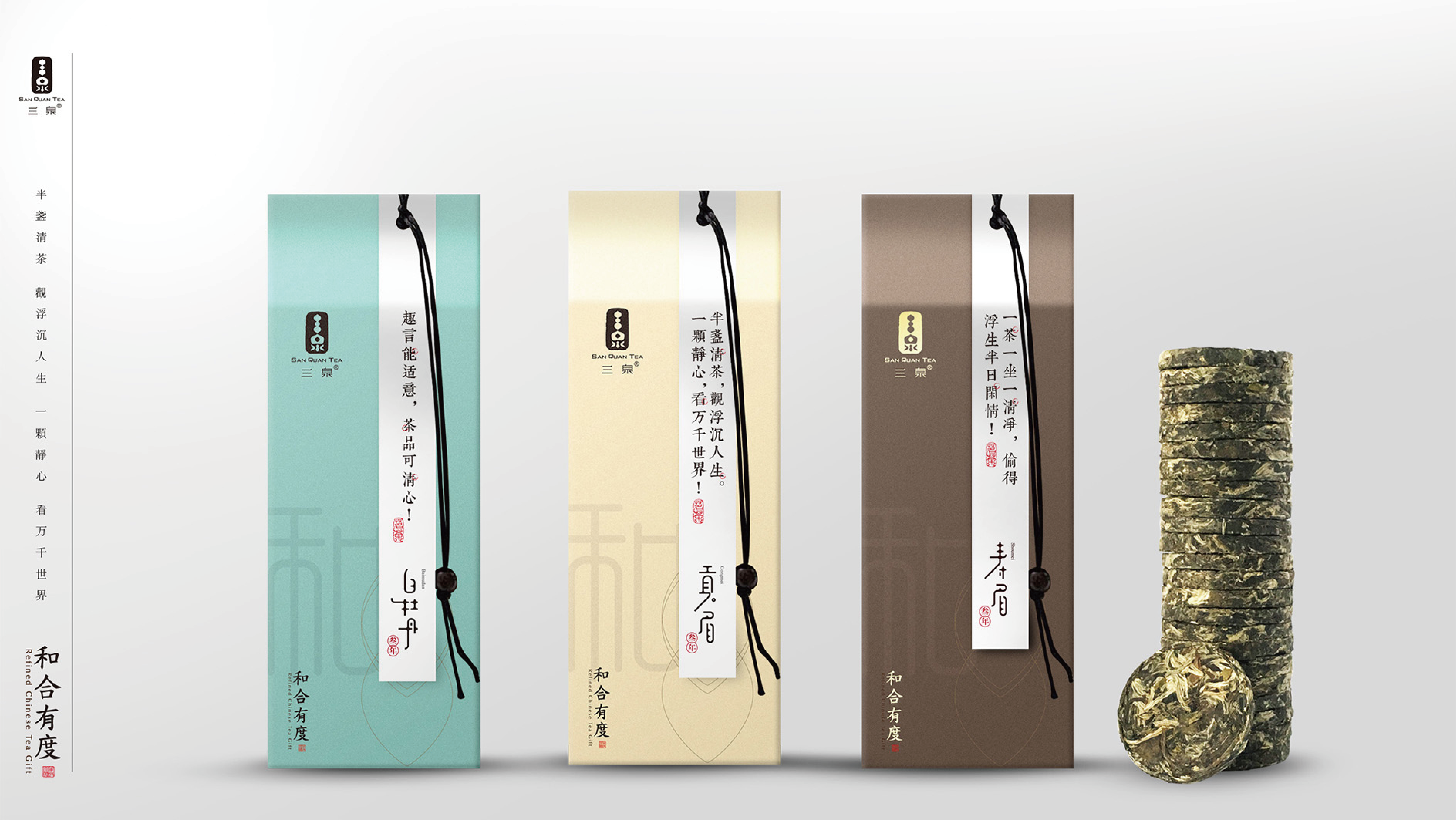 三泉茶业 文化茶礼包装设计